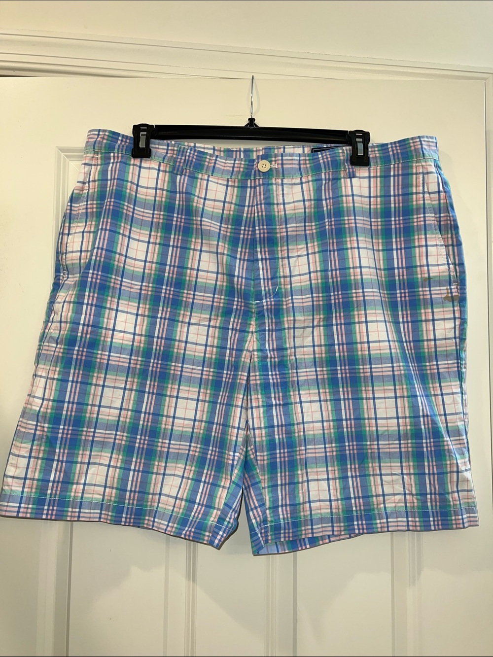 Vineyard Vines Men's Plaid Cotton-twill Shorts